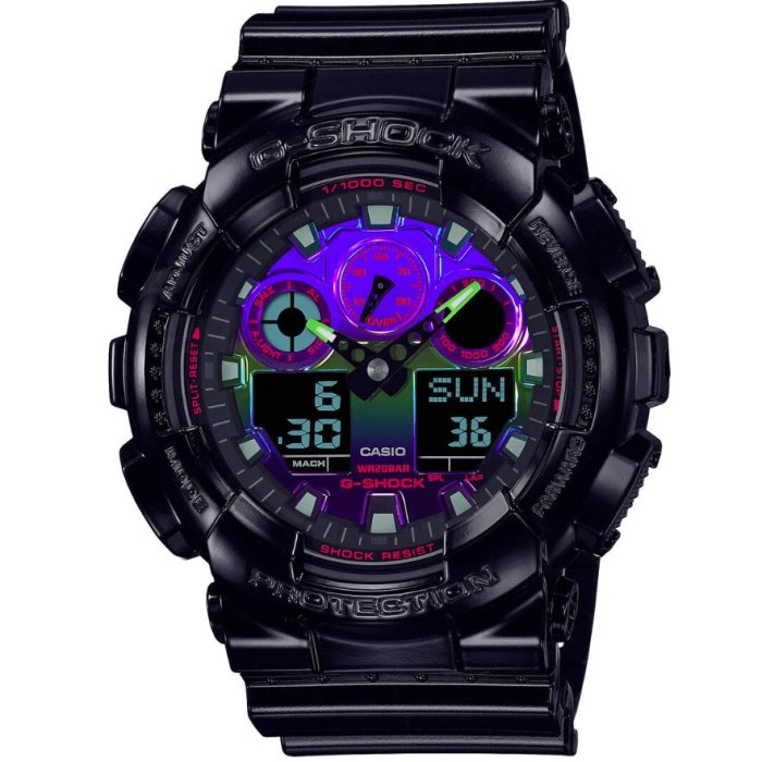 Casio G-Shock GA-100RGB-1ADR