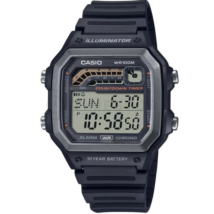 Casio Collection WS-1600H-1AVDF